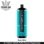 AL Fakher 15000 Puffs Flavors Gum Mint (Hypermax)