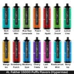 AL Fakher 15000 Puffs Flavors (Hypermax)