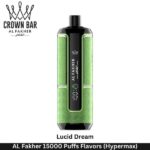 AL Fakher 15000 Puffs Flavors Lucid Dream (Hypermax)
