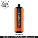 AL Fakher 15000 Puffs Flavors Peach Ice (Hypermax)