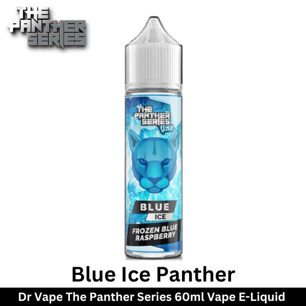 Dr Vape The Panther Series Blue Ice 60ml Vape E Liquid - Uaevapershop in UAE