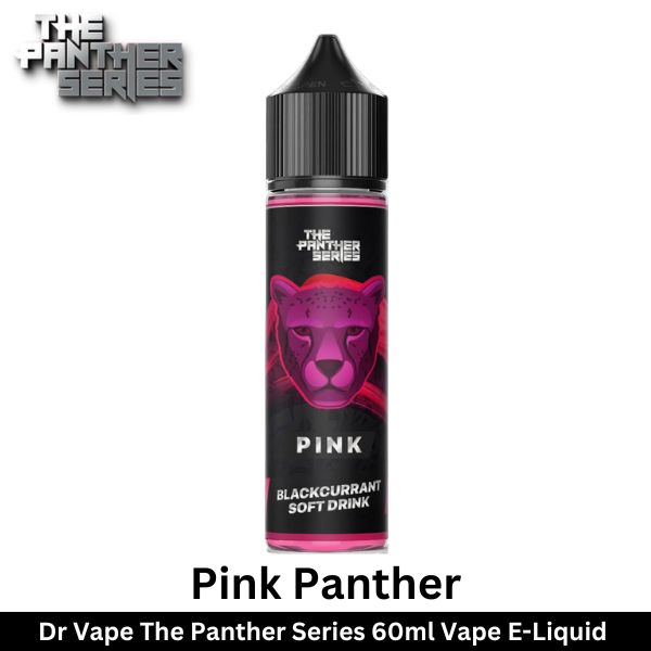 Dr Vape The Panther Series Pink 60ml Vape E Liquid - Uaevapershop in UAE