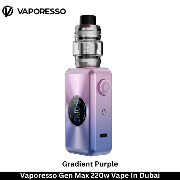 Vaporesso Gen Max 220w Vape Gradient Purple - Uaevapershop in UAE