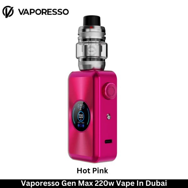 Vaporesso Gen Max 220w Vape Hot Pink - Uaevapershop in UAE