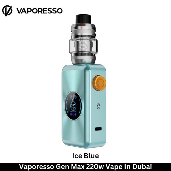 Vaporesso Gen Max 220w Vape Ice Blue - Uaevapershop in UAE