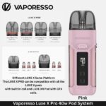 Vaporesso Luxe X Pro 40w Pod System Pink