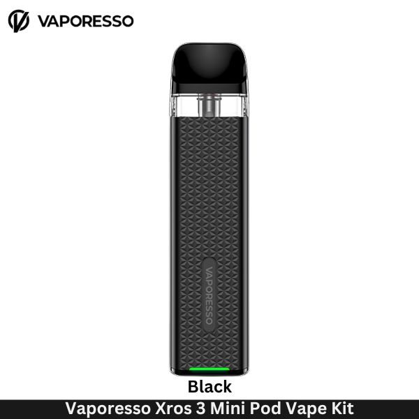 Vaporesso Xros 3 Mini Pod Vape Kit - Uaevapershop in Dubai Vaporesso Xros 3 Mini Pod Vape Kit Black - Uaevapershop in UAE