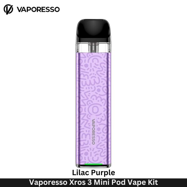 Vaporesso Xros 3 Mini Pod Vape Kit - Uaevapershop in Dubai Vaporesso Xros 3 Mini Pod Vape Kit Lilac Purple - Uaevapershop in UAE