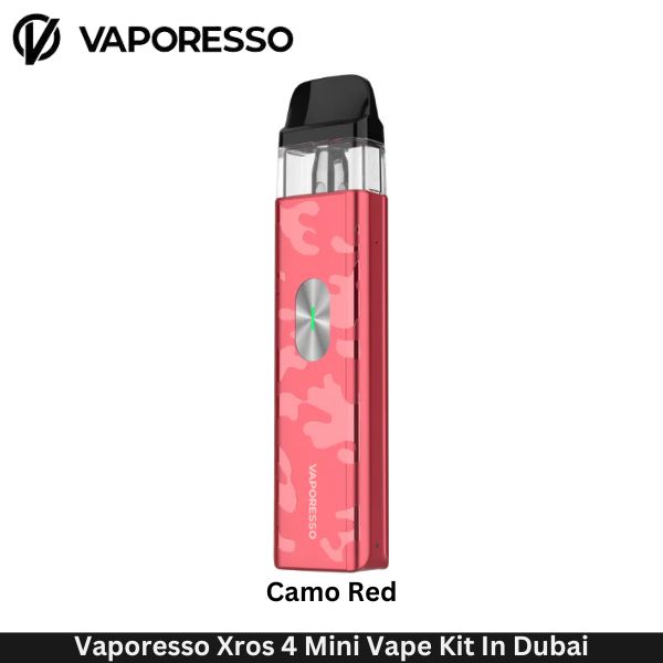 Vaporesso Xros 4 Mini Vape Kit Camo Red In Dubai