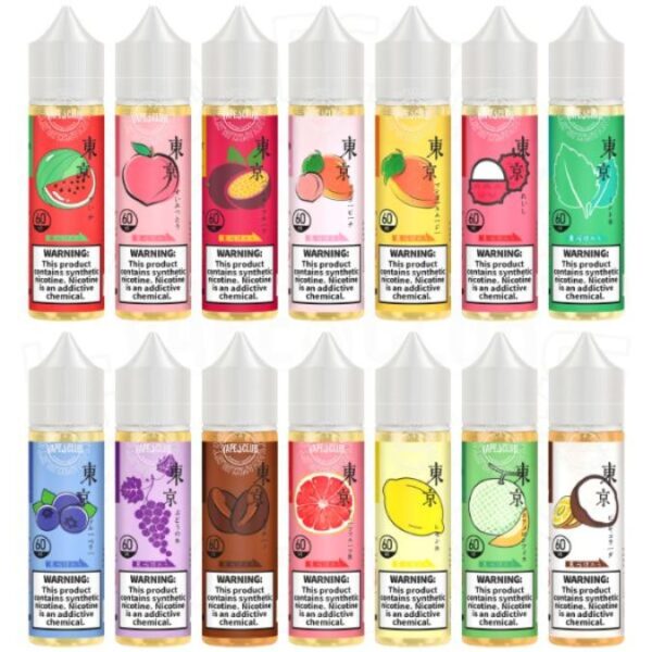 Tokyo Vape Juice Flavors All