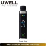 UWELL CALIBURN G3 Vape Kit Stone Gray in Dubai