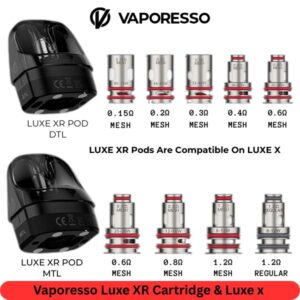 Vaporesso Luxe X Cartridge & Luxe X Compatible 5ML