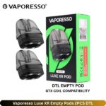 Vaporesso Luxe XR Empty Pods 2PCS DTL
