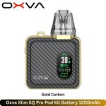 Oxva Xlim SQ Pro Pod Kit Gold Carbon