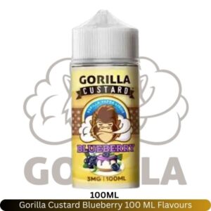 Gorilla Custard Blueberry 100 ML Flavours