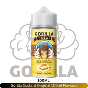 Gorilla Custard Original 100ml Flavours