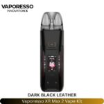 Vaporesso XR Max 2 Vape Kit Dark Black Leather