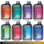 Air Bar Elite 12000 Puffs Flavors 20MG Disposable