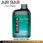Air Bar Elite 12000 Puffs Flavors Double Apple 20MG Disposable