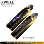 Caliburn G4 Pro Kit 1800mAh Battery Desert Gold