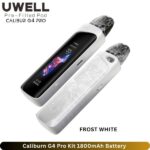 Caliburn G4 Pro Kit 1800mAh Battery Frost White