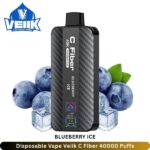 Disposable Vape Veiik C Fiber Blueberry Ice 40000 Puffs