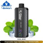 Disposable Vape Veiik C Fiber Cool Mint 40000 Puffs