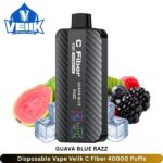 Disposable Vape Veiik C Fiber Guava Blue Razz 40000 Puffs