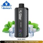 Disposable Vape Veiik C Fiber Gum Mint 40000 Puffs