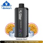 Disposable Vape Veiik C Fiber Passion Fruit 40000 Puffs
