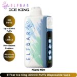 Elfbar Ice King 30000 Puffs Miami Mint Disposable Vape