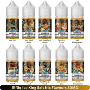 Elfliq Ice King Salt Nic Flavours 30MG