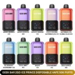 GEEK BAR 2GO ICE PRINCE DISPOSABLE VAPE 50K PUFFS