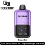 Geek Bar Ice Prince 2GO Grape Ice Disposable Vape 50K Puffs