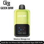 Geek Bar Ice Prince 2GO Mexico Mango Ice Disposable Vape 50K Puffs