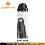 Geekvape Digi Pro Kit Vape Pearl White 2000mAh
