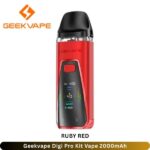 Geekvape Digi Pro Kit Vape Ruby Red 2000mAh