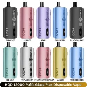 HQD 12000 Puffs Glaze Plus Disposable Vape