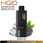 HQD Black Ice 6000 Puffs Flavours In Dubai