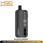 HQD Blackcurrant 12000 Puffs Glaze Plus Disposable Vape