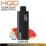 HQD Lush Ice 6000 Puffs Flavours In Dubai