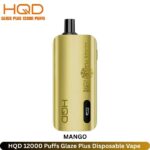 HQD Mango 12000 Puffs Glaze Plus Disposable Vape