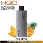 HQD Pineapple 6000 Puffs Flavours In Dubai
