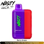 Nasty Bolt Disposable 50k Berry Grape Flavours