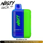 Nasty Bolt Disposable 50k Blueberry Ice Flavours