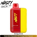 Nasty Bolt Disposable 50k Energy Drink Flavours