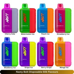 Nasty Bolt Disposable 50k Flavours