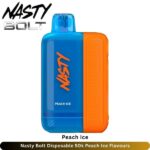Nasty Bolt Disposable 50k Peach Ice Flavours