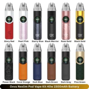 Oxva Nexlim Pod Vape Kit 40w 1500mAh Battery