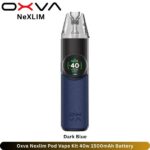 Oxva Nexlim Pod Vape Kit 40w Dark Blue 1500mAh Battery